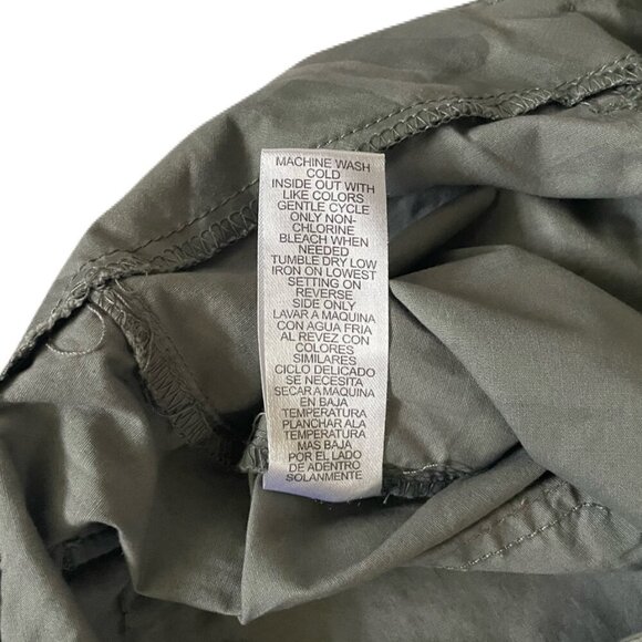 Democracy Women Cargo Green Camouflage Pant Size 8 AB Technology - Picture 10 of 10